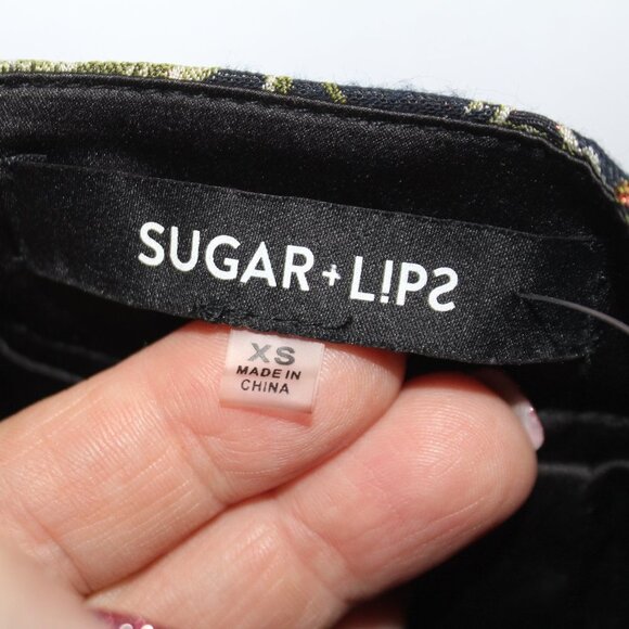 NWT Sugarlips Floral Straight Leg Pants - Picture 6 of 11